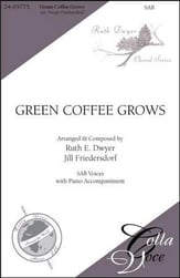 Green Coffee Grows SAB choral sheet music cover
